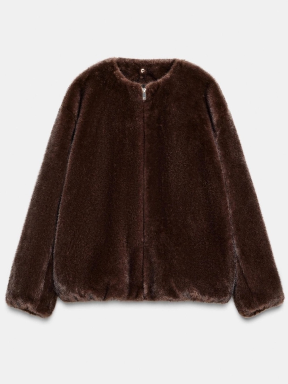 Zara fur bomber jacket - Picture 5 of 5